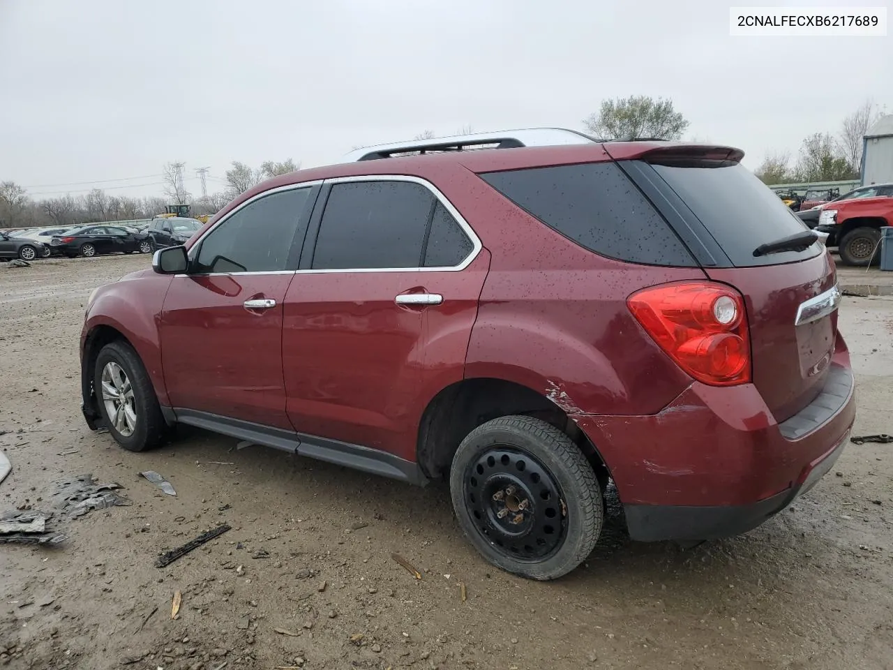 2011 Chevrolet Equinox Ltz VIN: 2CNALFECXB6217689 Lot: 80449704