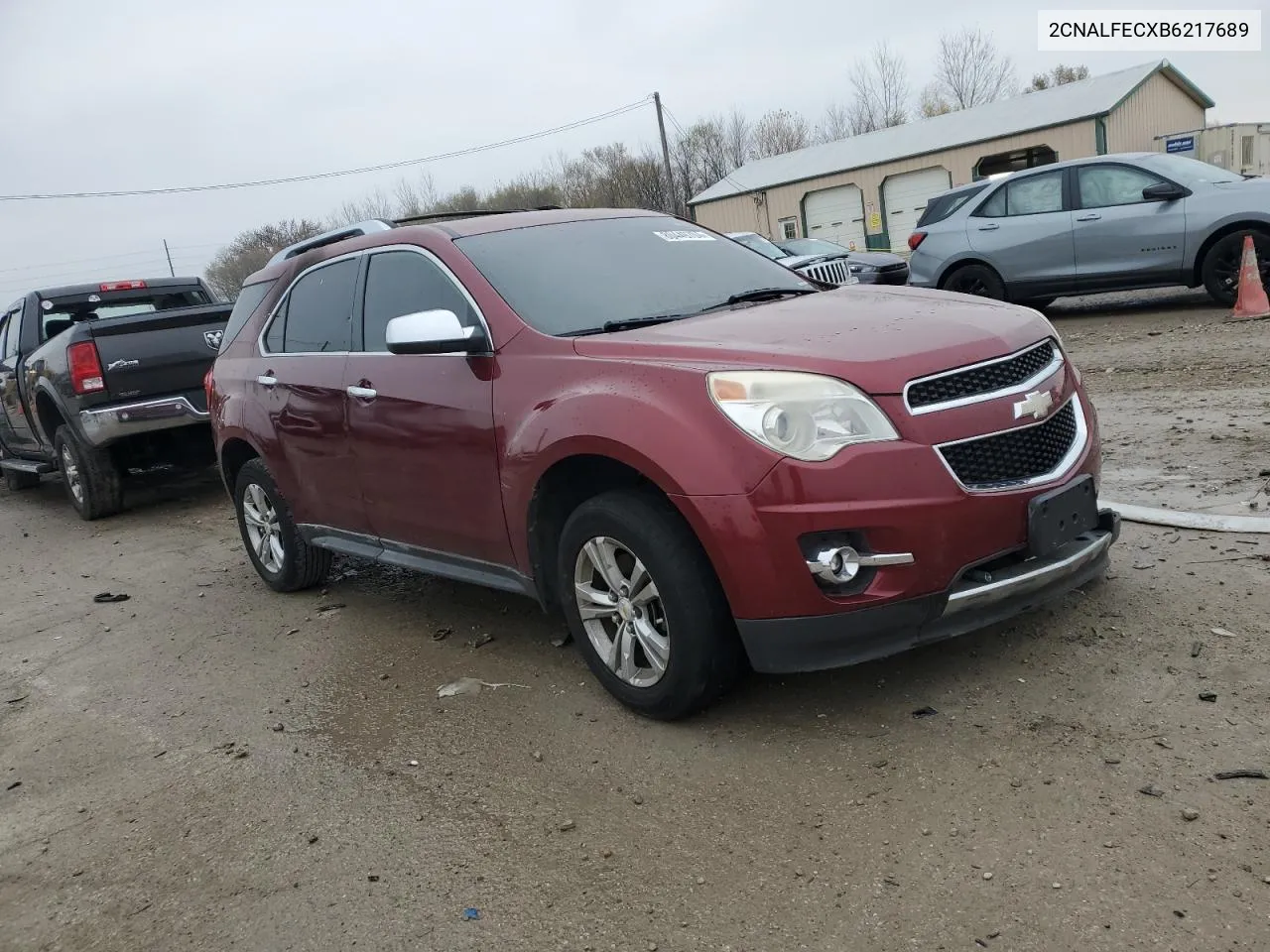 2011 Chevrolet Equinox Ltz VIN: 2CNALFECXB6217689 Lot: 80449704