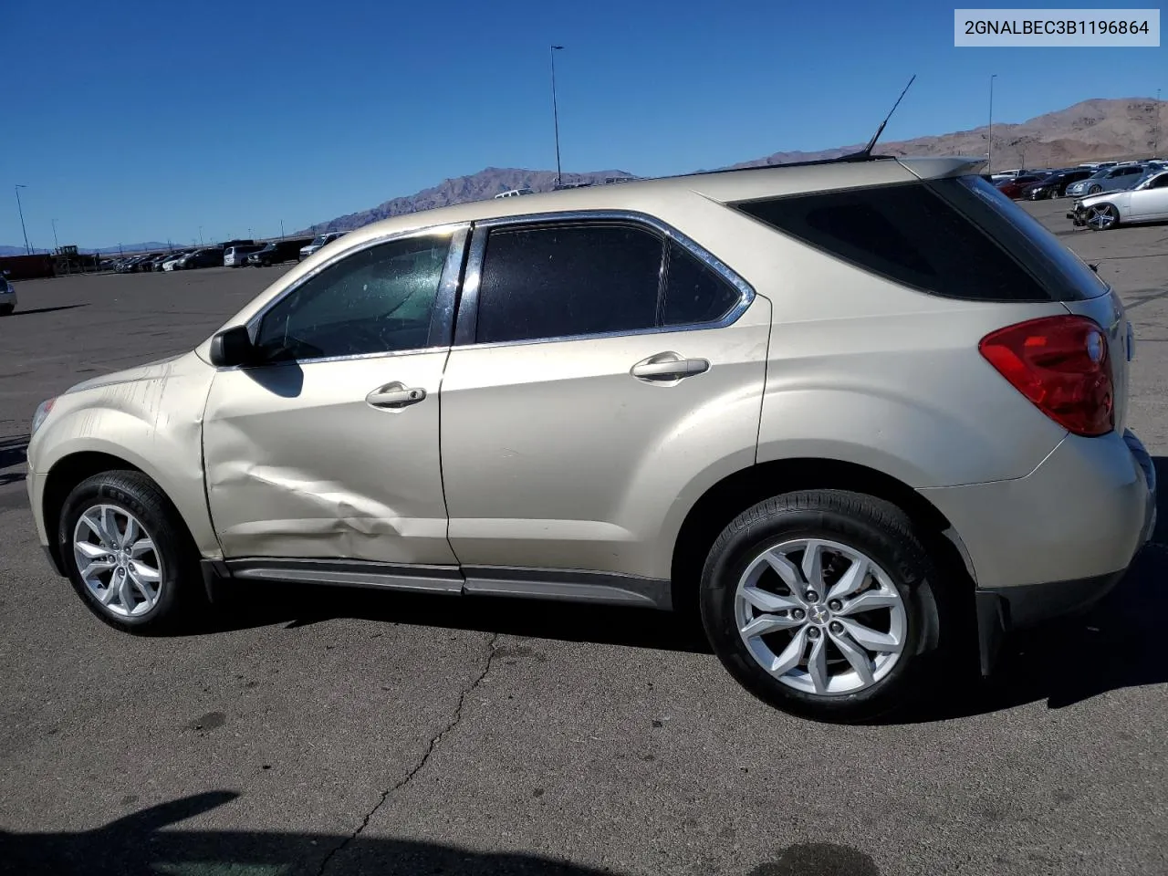 2011 Chevrolet Equinox Ls VIN: 2GNALBEC3B1196864 Lot: 80592604