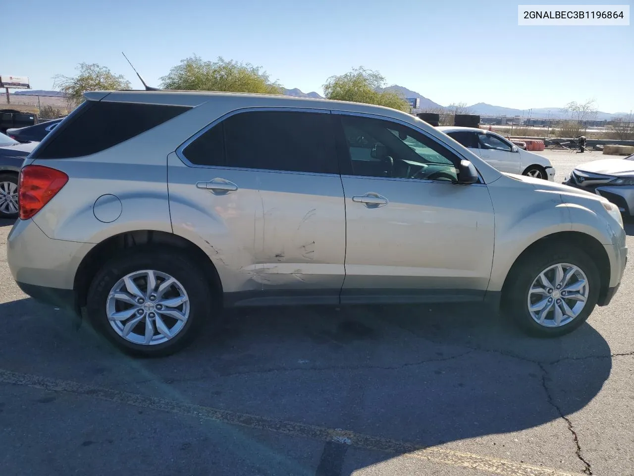 2011 Chevrolet Equinox Ls VIN: 2GNALBEC3B1196864 Lot: 80592604