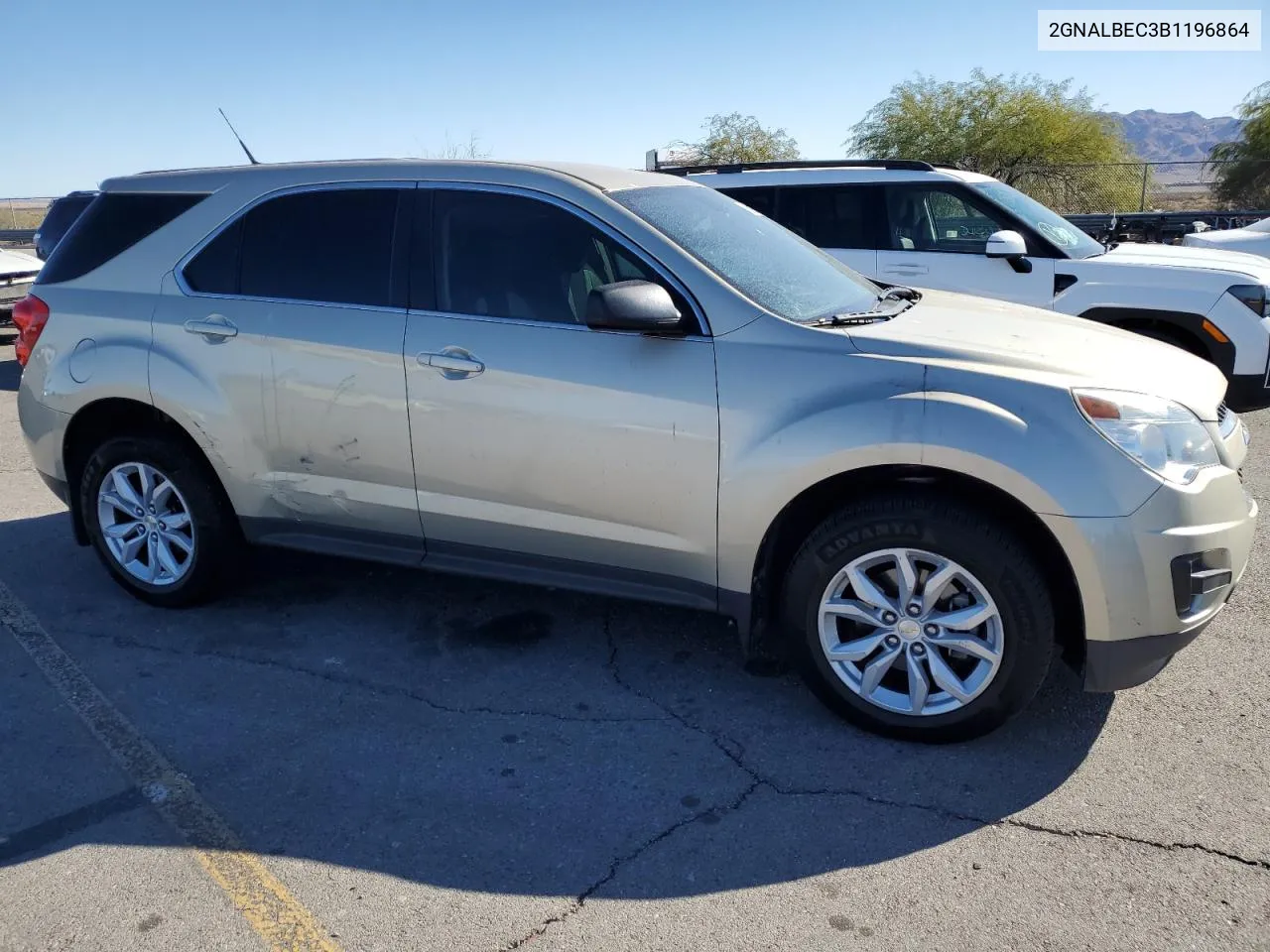 2011 Chevrolet Equinox Ls VIN: 2GNALBEC3B1196864 Lot: 80592604