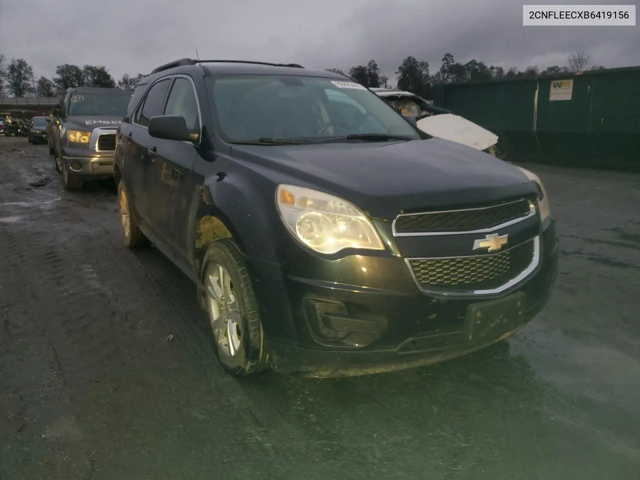 2011 Chevrolet Equinox Lt VIN: 2CNFLEECXB6419156 Lot: 80895444