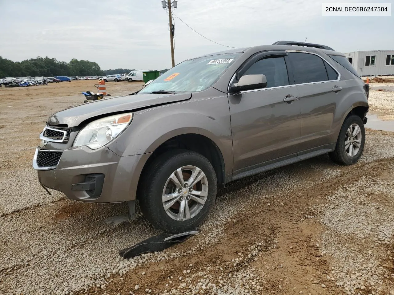 2011 Chevrolet Equinox Lt VIN: 2CNALDEC6B6247504 Lot: 80926613