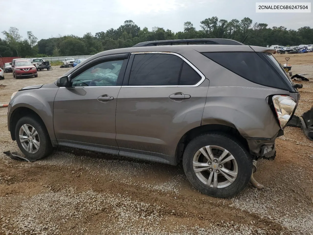 2011 Chevrolet Equinox Lt VIN: 2CNALDEC6B6247504 Lot: 80926613