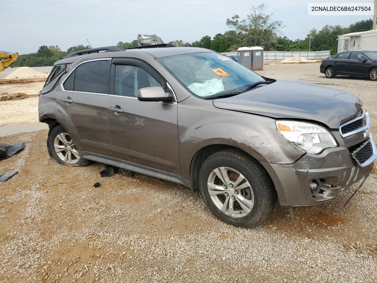 2011 Chevrolet Equinox Lt VIN: 2CNALDEC6B6247504 Lot: 80926613