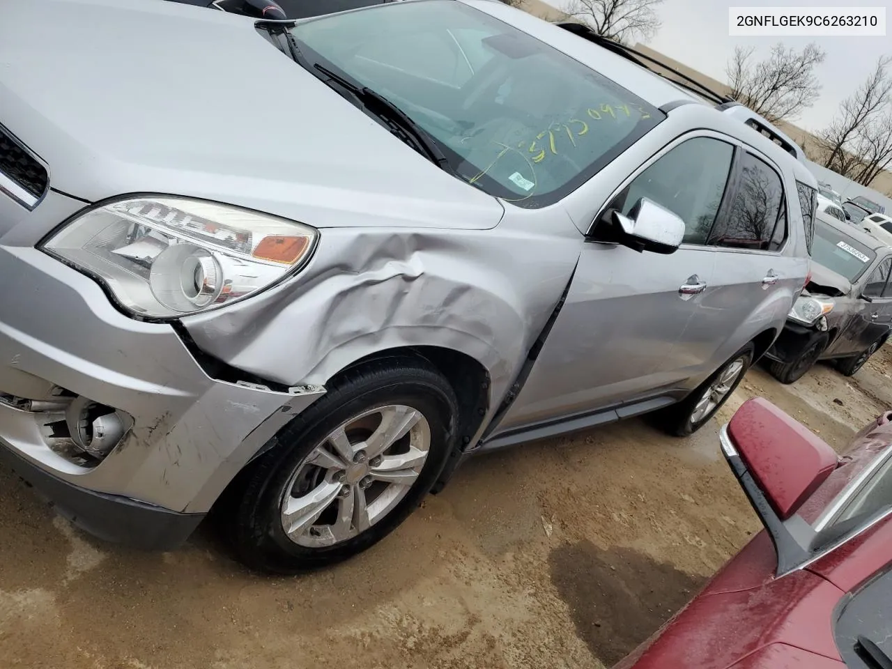 2012 Chevrolet Equinox Ltz VIN: 2GNFLGEK9C6263210 Lot: 37950943