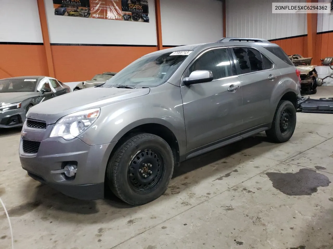 2GNFLDE5XC6294362 2012 Chevrolet Equinox Lt