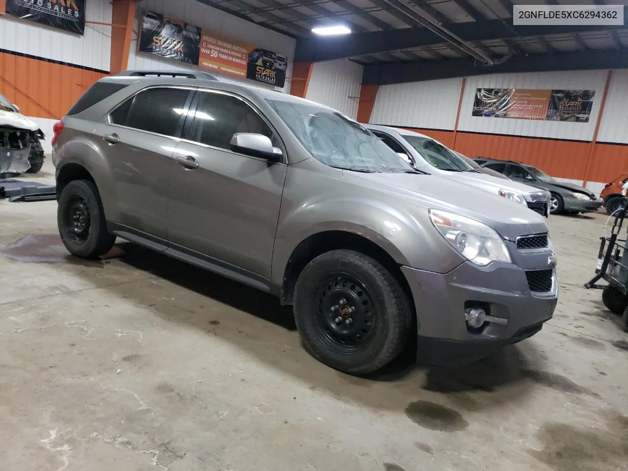 2012 Chevrolet Equinox Lt VIN: 2GNFLDE5XC6294362 Lot: 37966743