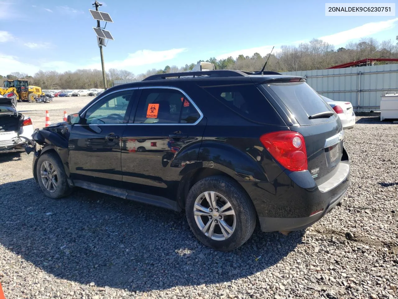 2012 Chevrolet Equinox Lt VIN: 2GNALDEK9C6230751 Lot: 41465184