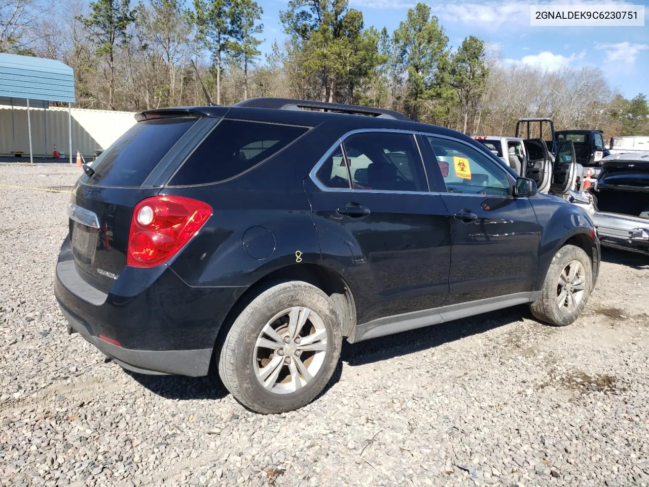 2GNALDEK9C6230751 2012 Chevrolet Equinox Lt