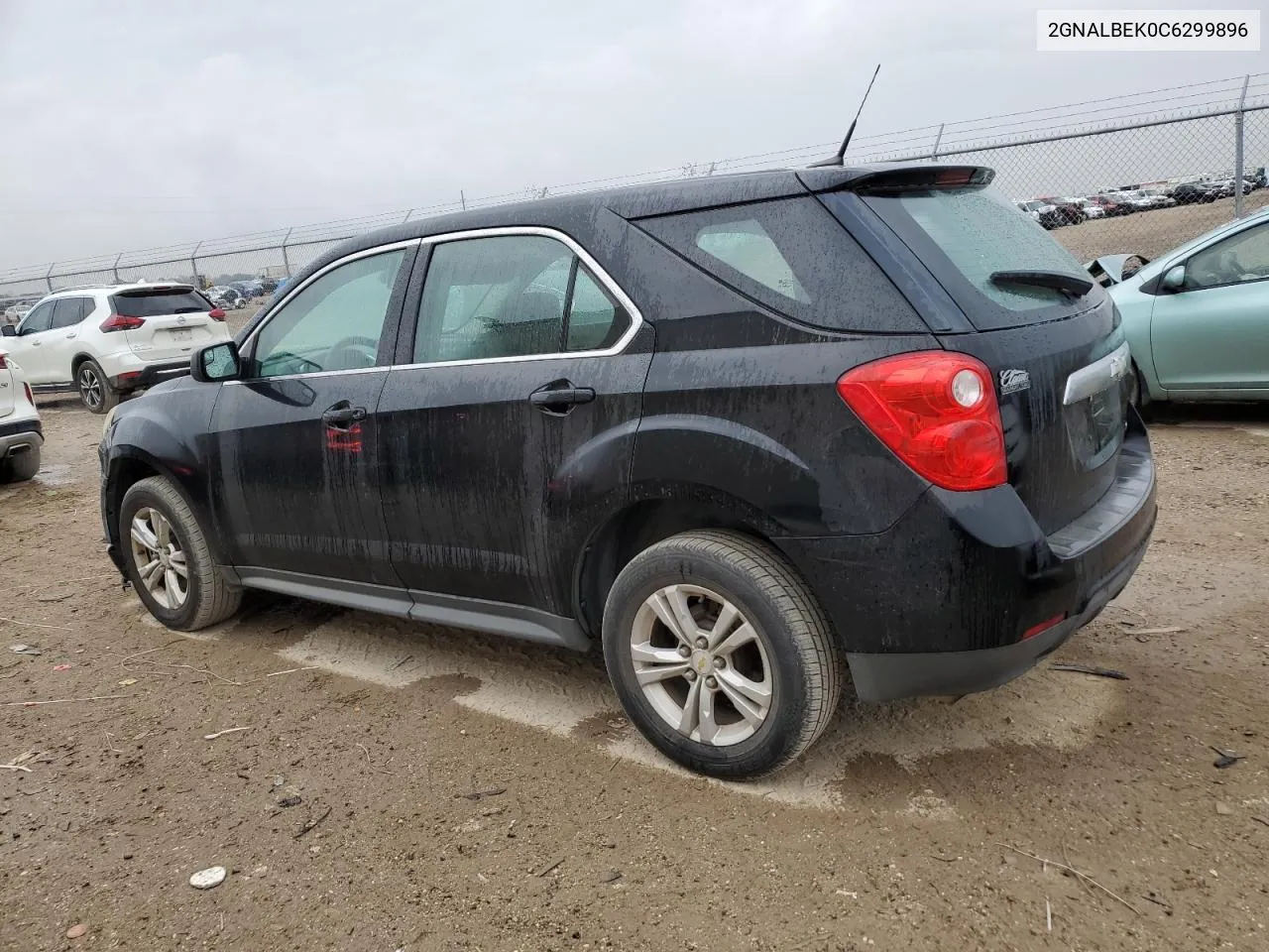 2012 Chevrolet Equinox Ls VIN: 2GNALBEK0C6299896 Lot: 43257454