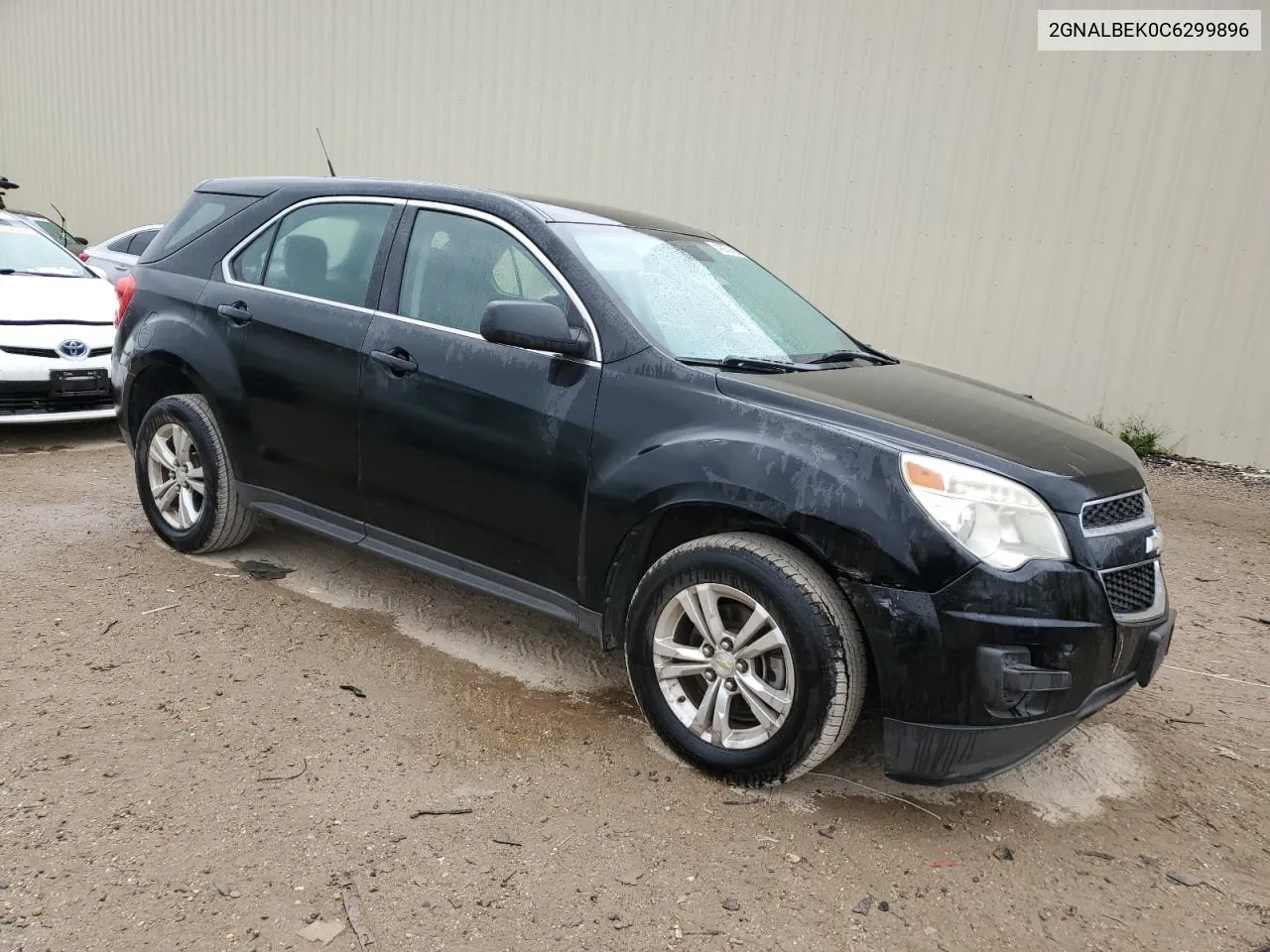 2012 Chevrolet Equinox Ls VIN: 2GNALBEK0C6299896 Lot: 43257454