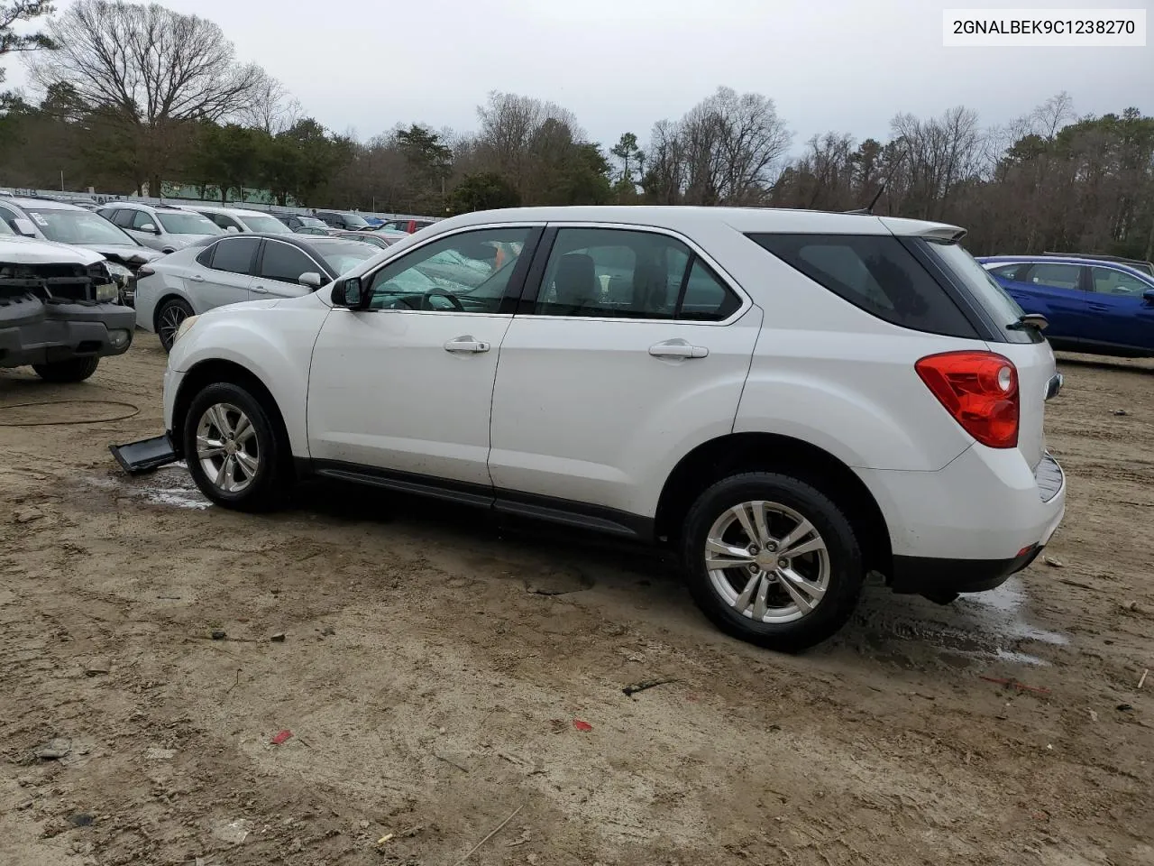 2012 Chevrolet Equinox Ls VIN: 2GNALBEK9C1238270 Lot: 44760204