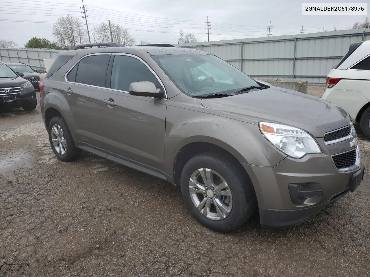 2012 Chevrolet Equinox Lt VIN: 2GNALDEK2C6178976 Lot: 48572214