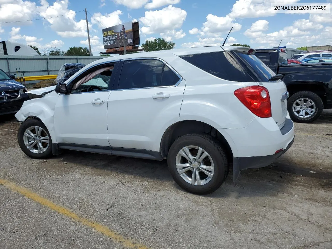 2012 Chevrolet Equinox Ls VIN: 2GNALBEK2C6177489 Lot: 54994764