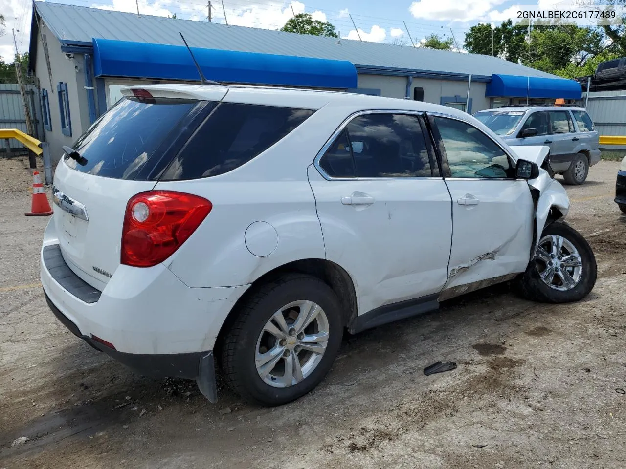 2GNALBEK2C6177489 2012 Chevrolet Equinox Ls