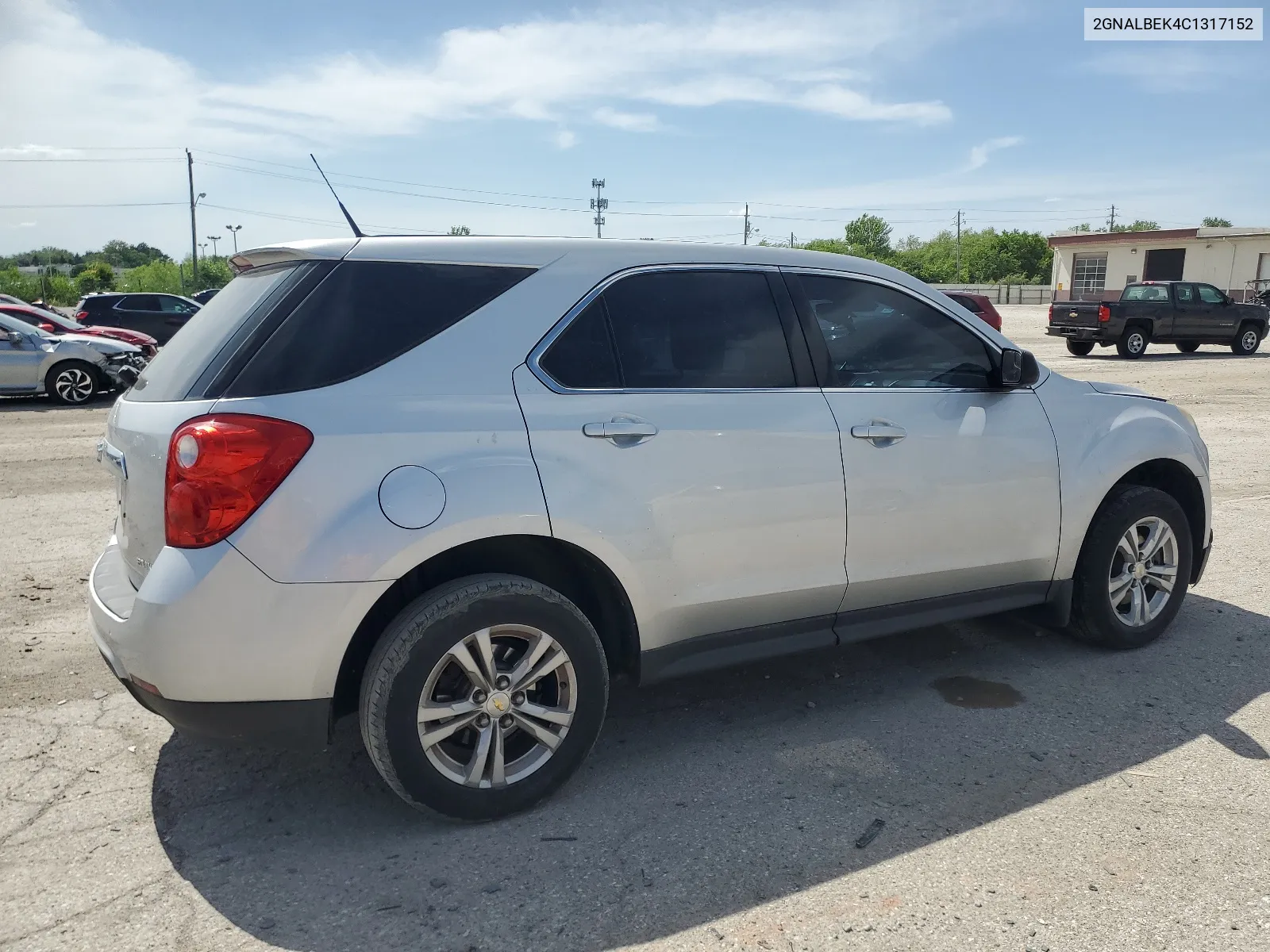 2012 Chevrolet Equinox Ls VIN: 2GNALBEK4C1317152 Lot: 55953794