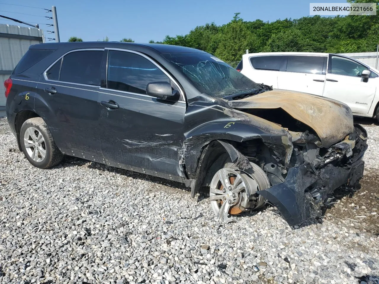 2012 Chevrolet Equinox Ls VIN: 2GNALBEK4C1221666 Lot: 56000234