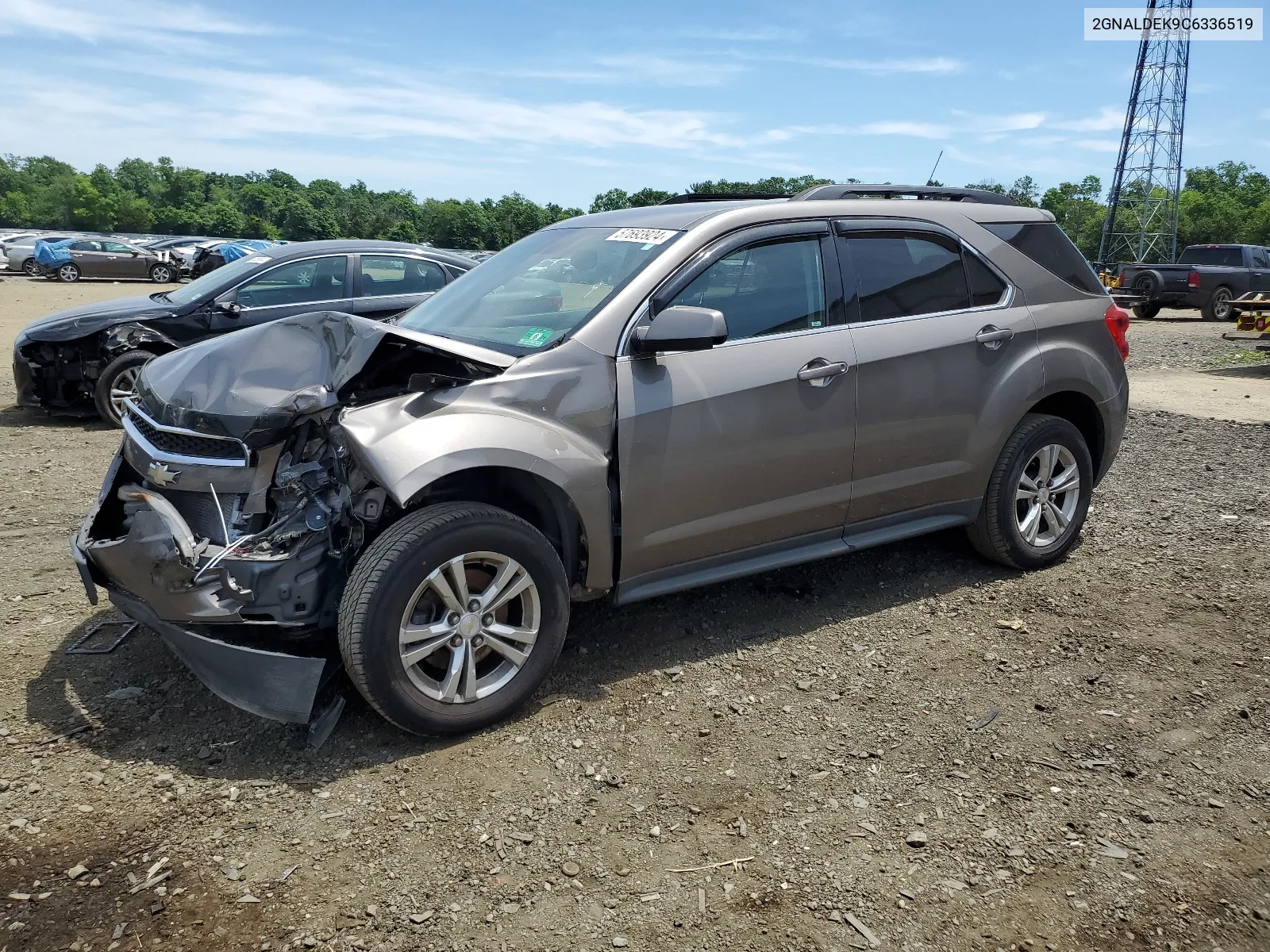 2GNALDEK9C6336519 2012 Chevrolet Equinox Lt