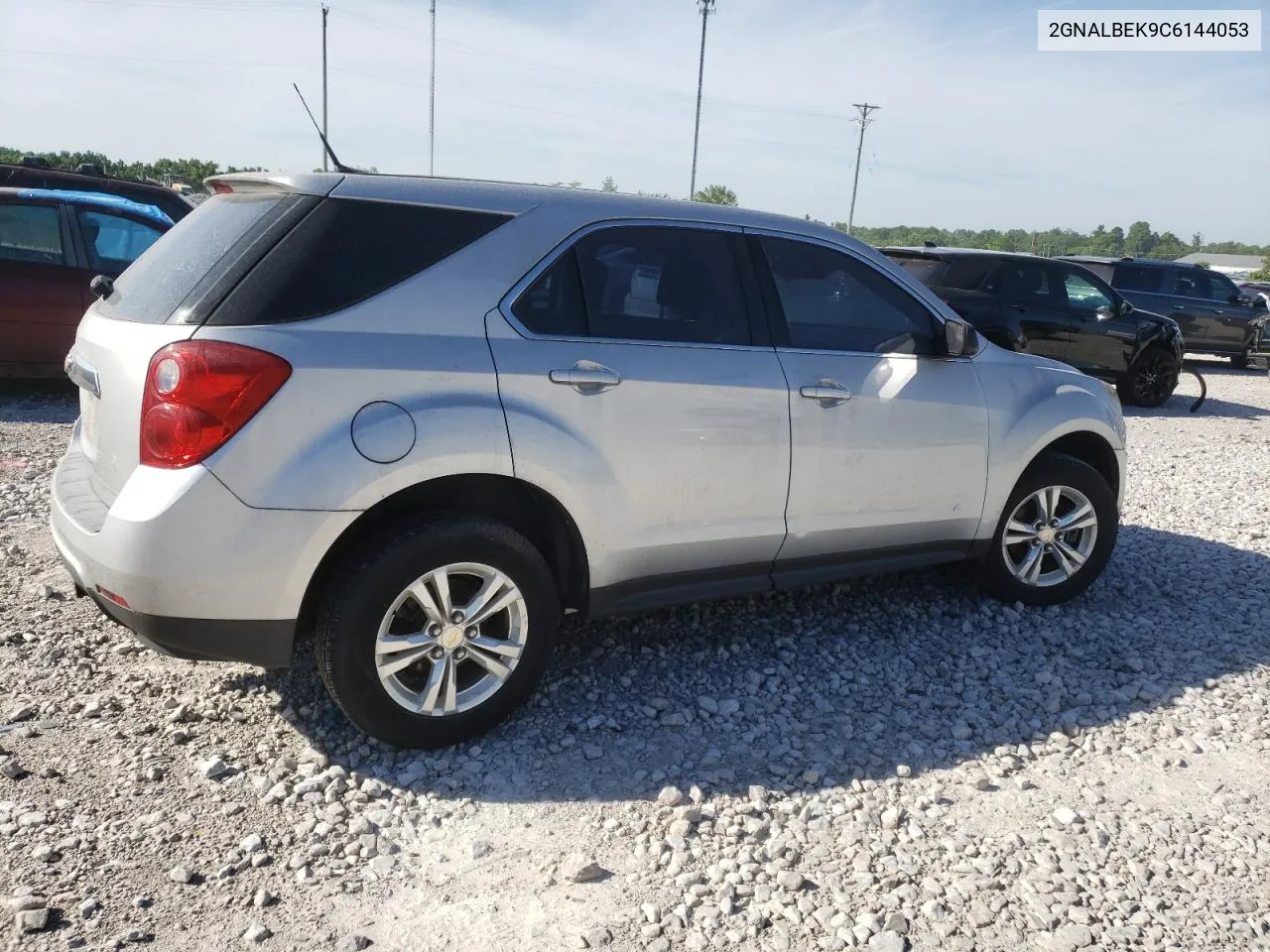 2012 Chevrolet Equinox Ls VIN: 2GNALBEK9C6144053 Lot: 57705914