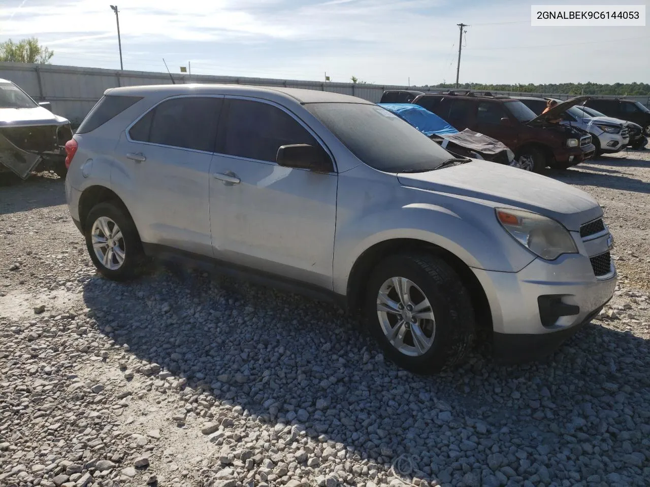 2012 Chevrolet Equinox Ls VIN: 2GNALBEK9C6144053 Lot: 57705914