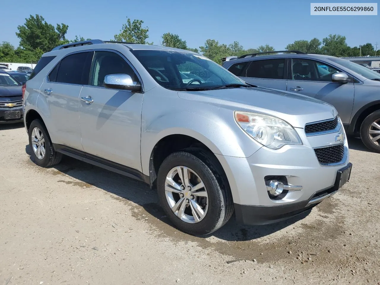 2012 Chevrolet Equinox Ltz VIN: 2GNFLGE55C6299860 Lot: 58226354