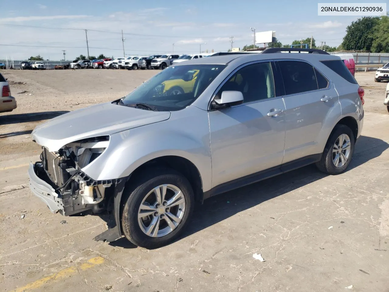 2012 Chevrolet Equinox Lt VIN: 2GNALDEK6C1290936 Lot: 59972894