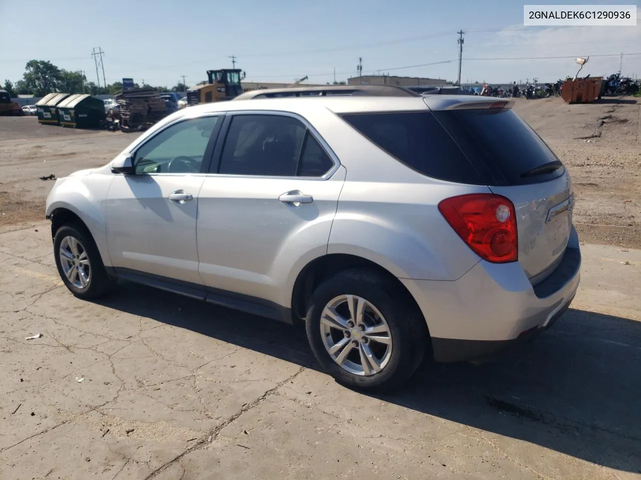 2012 Chevrolet Equinox Lt VIN: 2GNALDEK6C1290936 Lot: 59972894