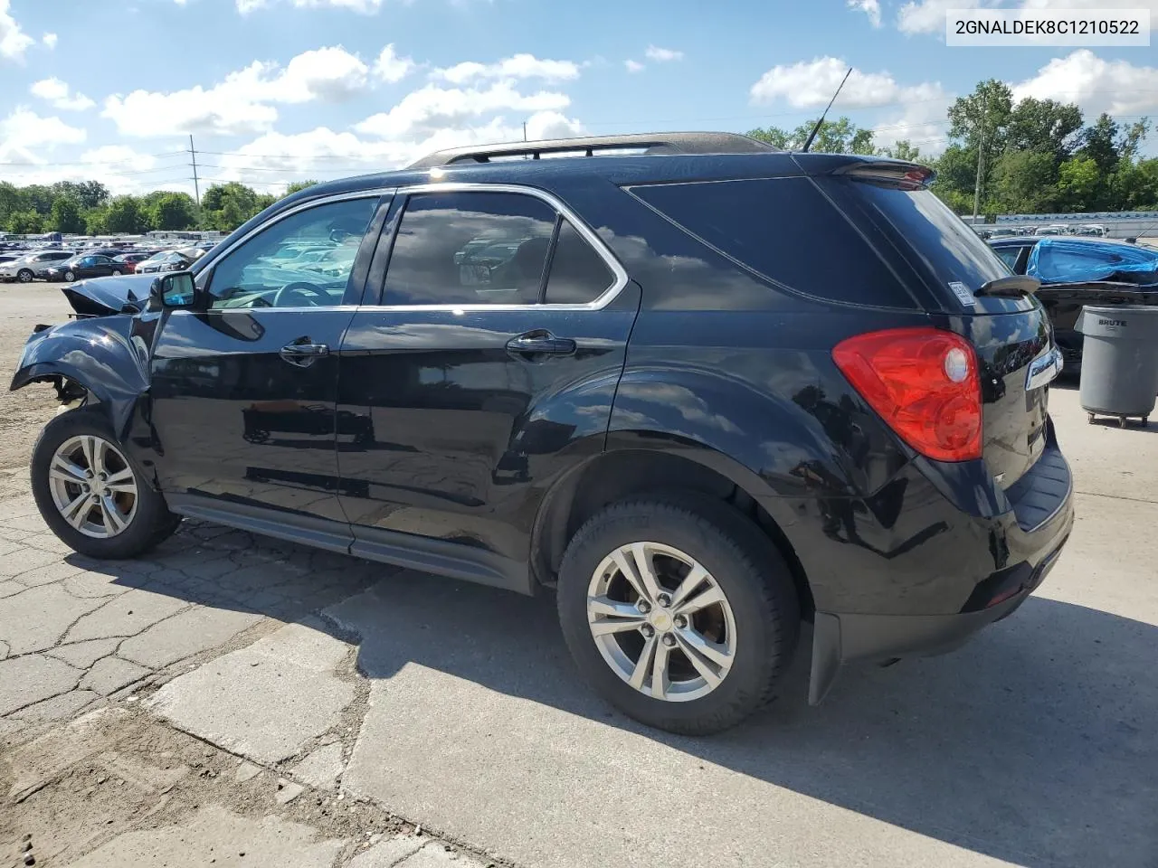 2012 Chevrolet Equinox Lt VIN: 2GNALDEK8C1210522 Lot: 60115824