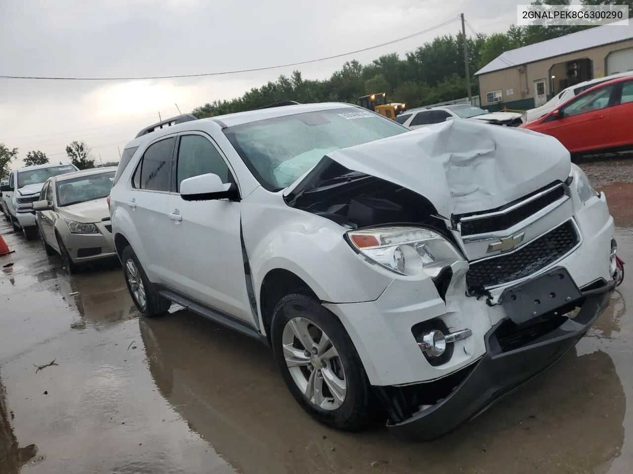 2012 Chevrolet Equinox Lt VIN: 2GNALPEK8C6300290 Lot: 60649674