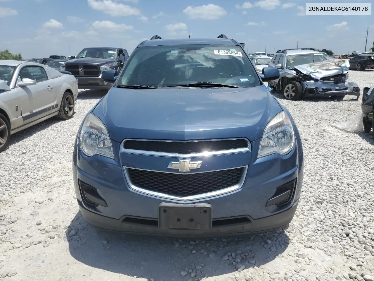 2012 Chevrolet Equinox Lt VIN: 2GNALDEK4C6140178 Lot: 61368554