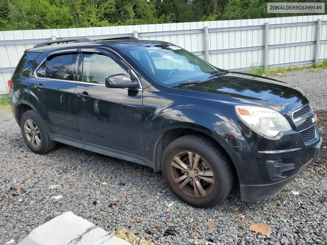 2GNALDEK9C6399149 2012 Chevrolet Equinox Lt