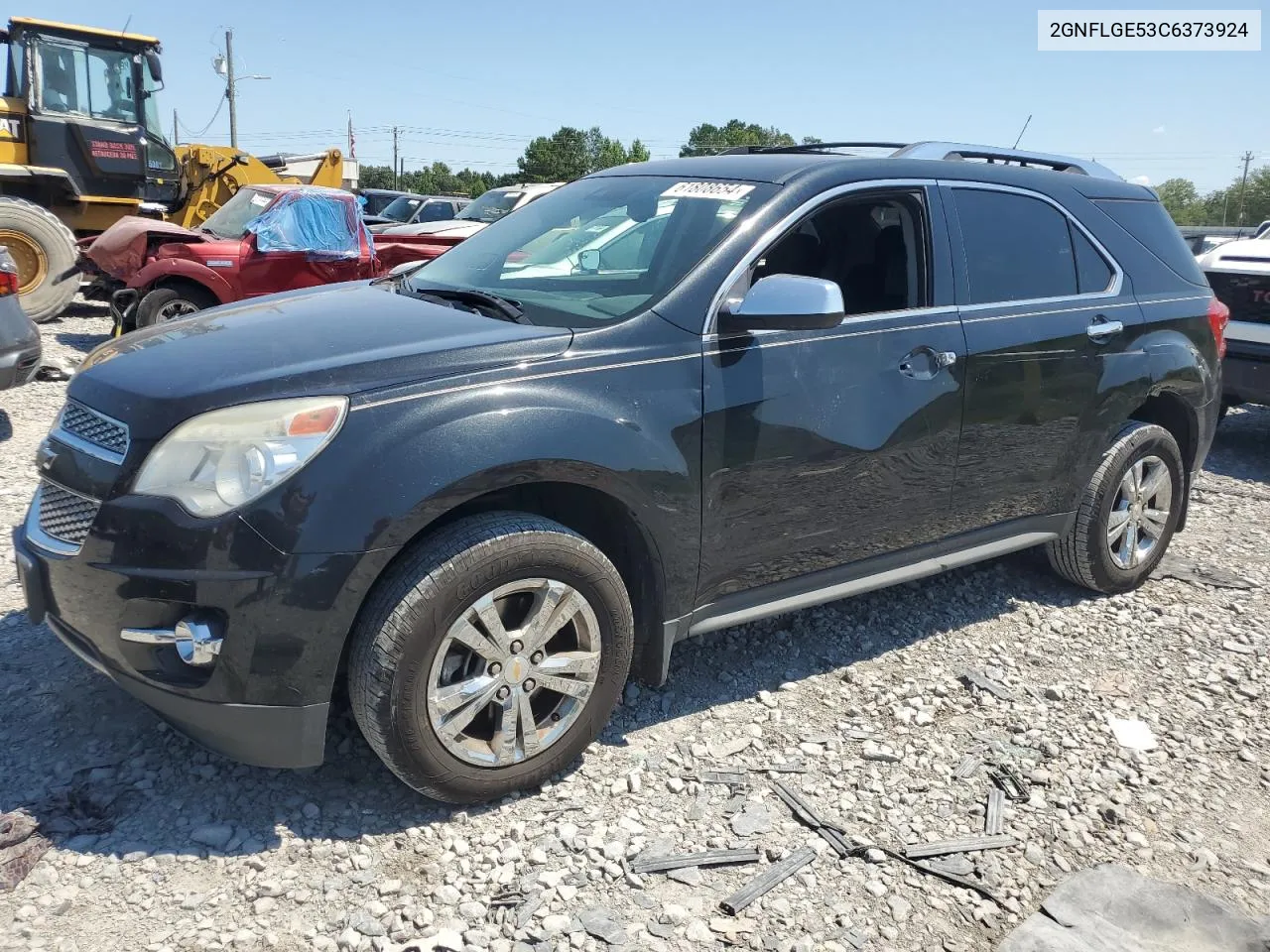 2012 Chevrolet Equinox Ltz VIN: 2GNFLGE53C6373924 Lot: 61808654