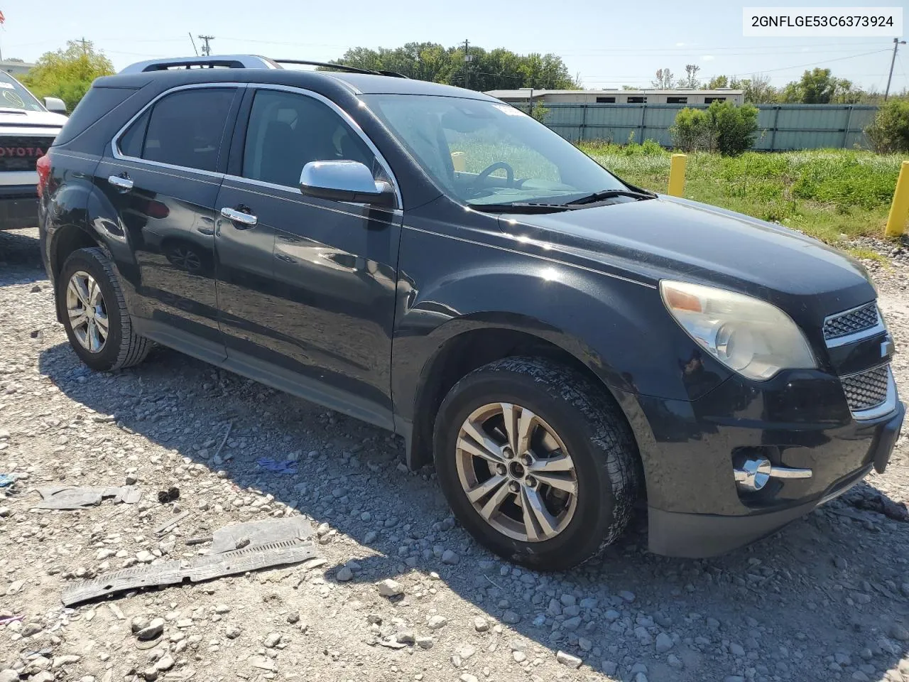 2012 Chevrolet Equinox Ltz VIN: 2GNFLGE53C6373924 Lot: 61808654