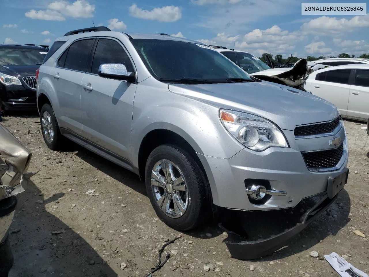 2012 Chevrolet Equinox Lt VIN: 2GNALDEK0C6325845 Lot: 63415364