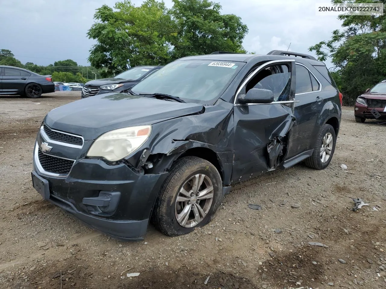 2GNALDEK7C1222743 2012 Chevrolet Equinox Lt