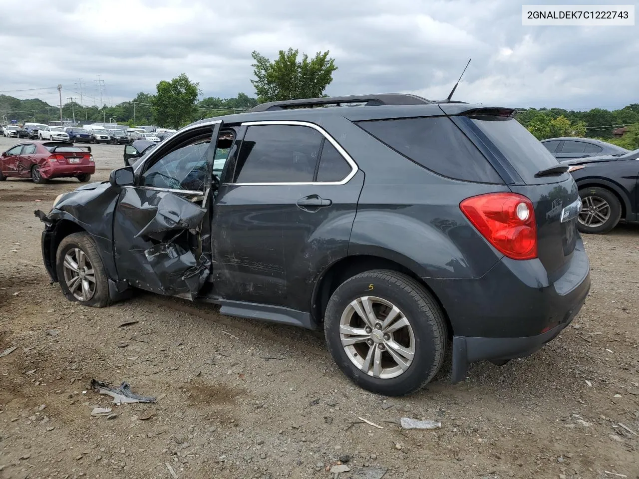 2GNALDEK7C1222743 2012 Chevrolet Equinox Lt