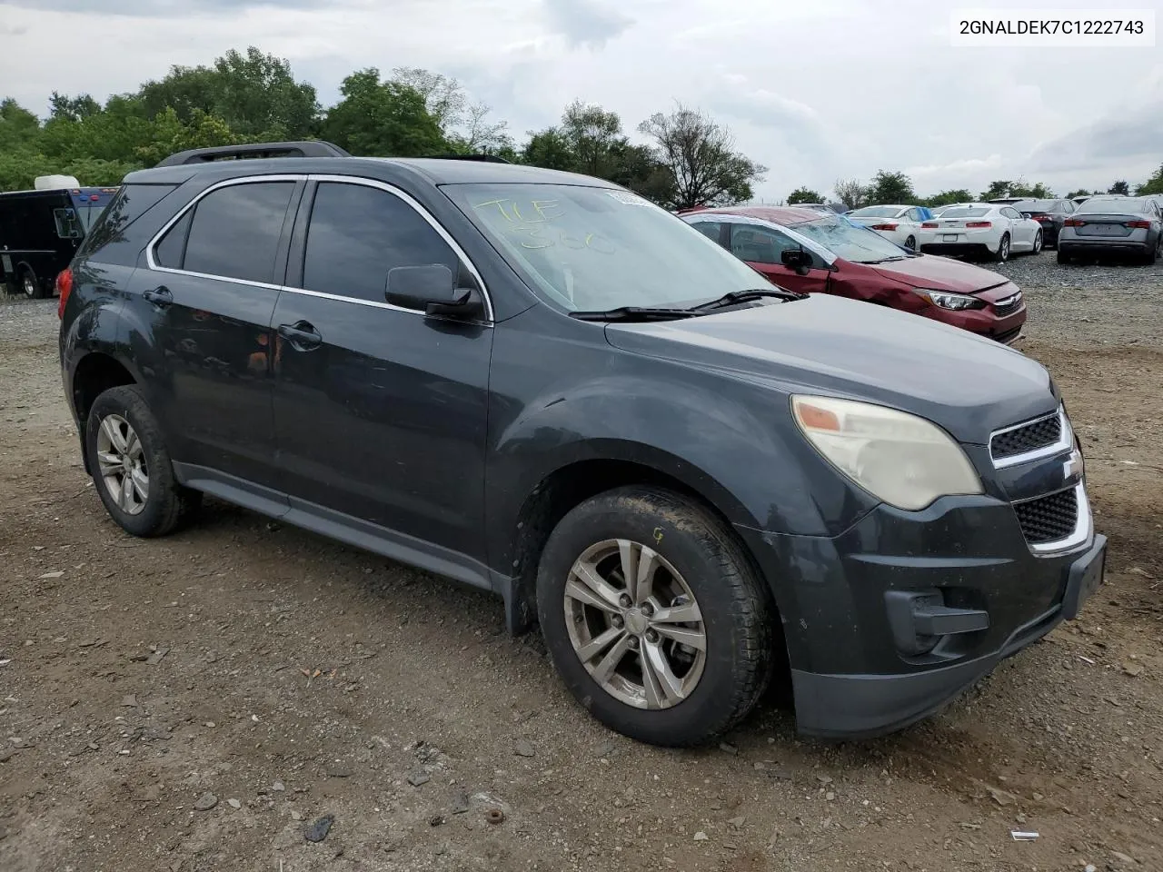 2012 Chevrolet Equinox Lt VIN: 2GNALDEK7C1222743 Lot: 63936944