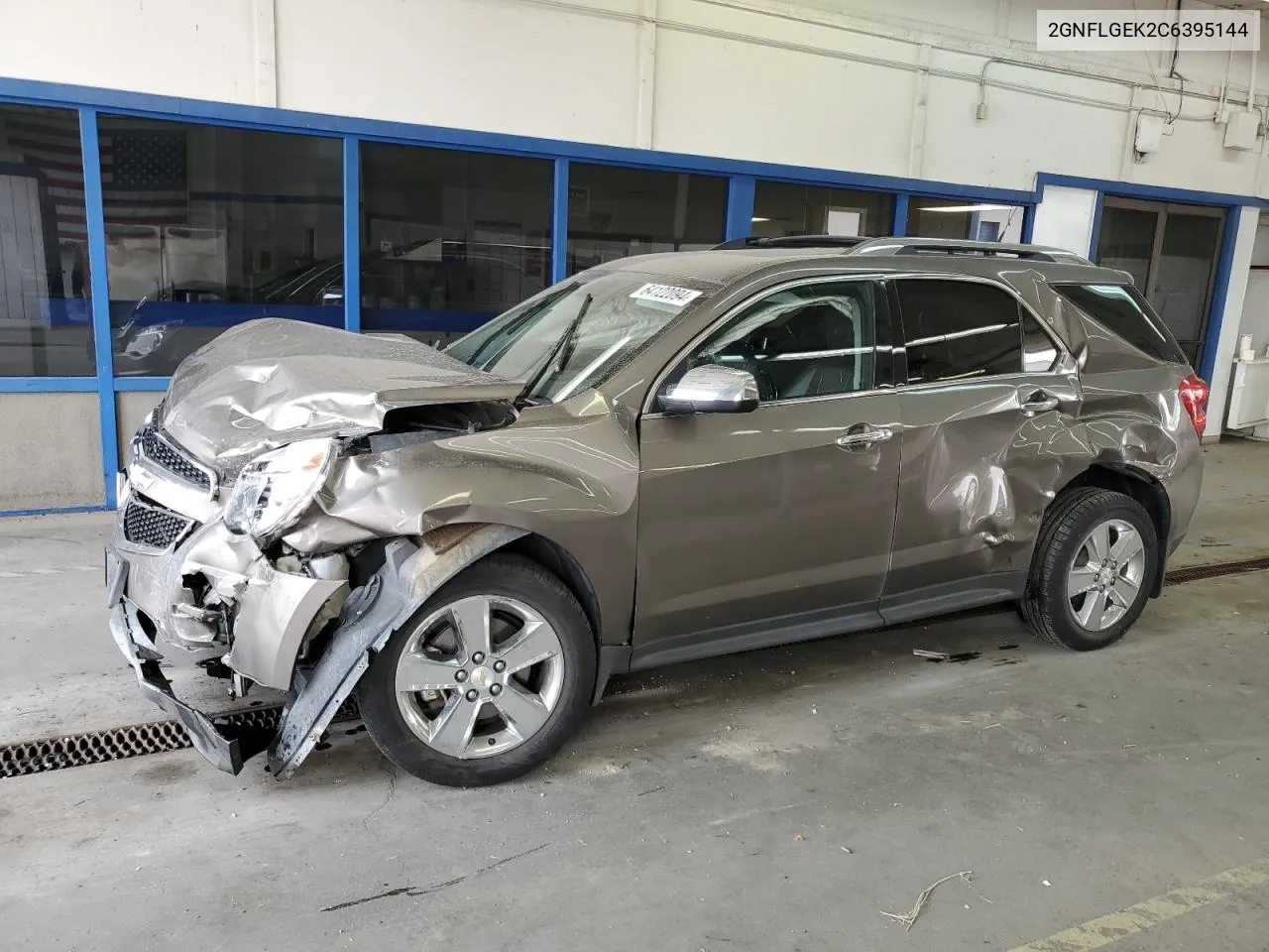 2012 Chevrolet Equinox Ltz VIN: 2GNFLGEK2C6395144 Lot: 64122094