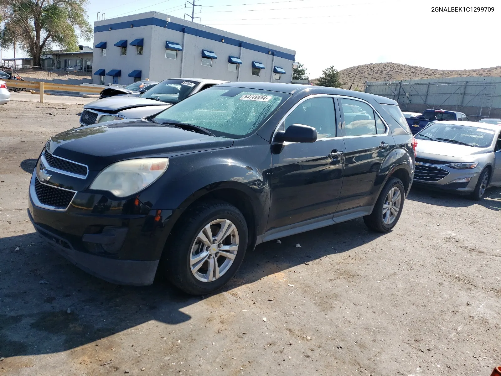 2GNALBEK1C1299709 2012 Chevrolet Equinox Ls