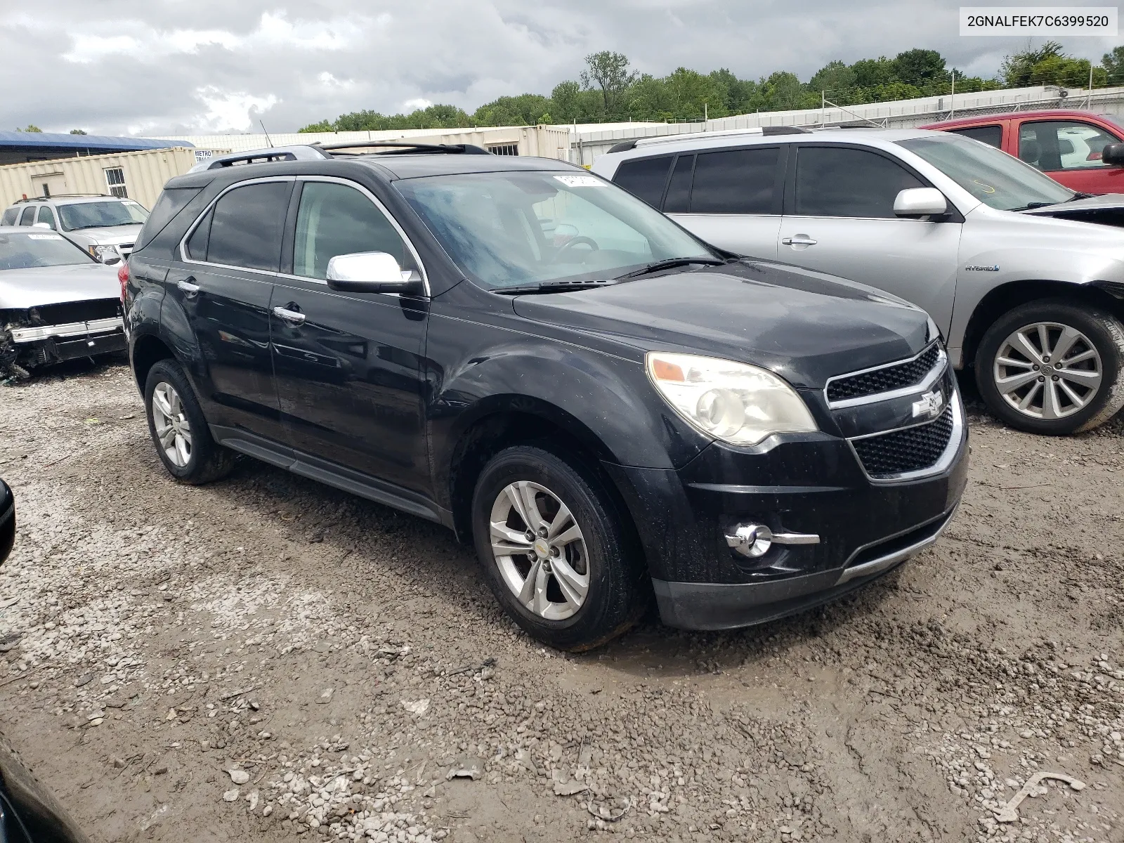 2012 Chevrolet Equinox Ltz VIN: 2GNALFEK7C6399520 Lot: 64702114