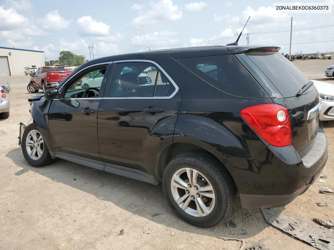 2012 Chevrolet Equinox Ls VIN: 2GNALBEK0C6360373 Lot: 64884204