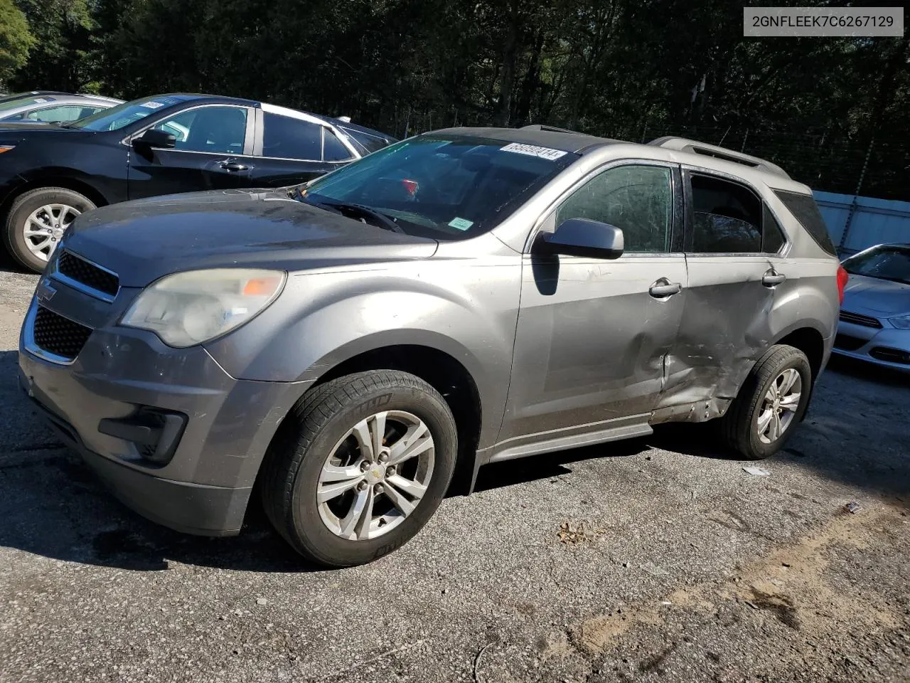 2012 Chevrolet Equinox Lt VIN: 2GNFLEEK7C6267129 Lot: 65052414