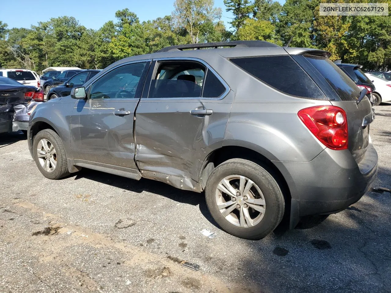 2012 Chevrolet Equinox Lt VIN: 2GNFLEEK7C6267129 Lot: 65052414