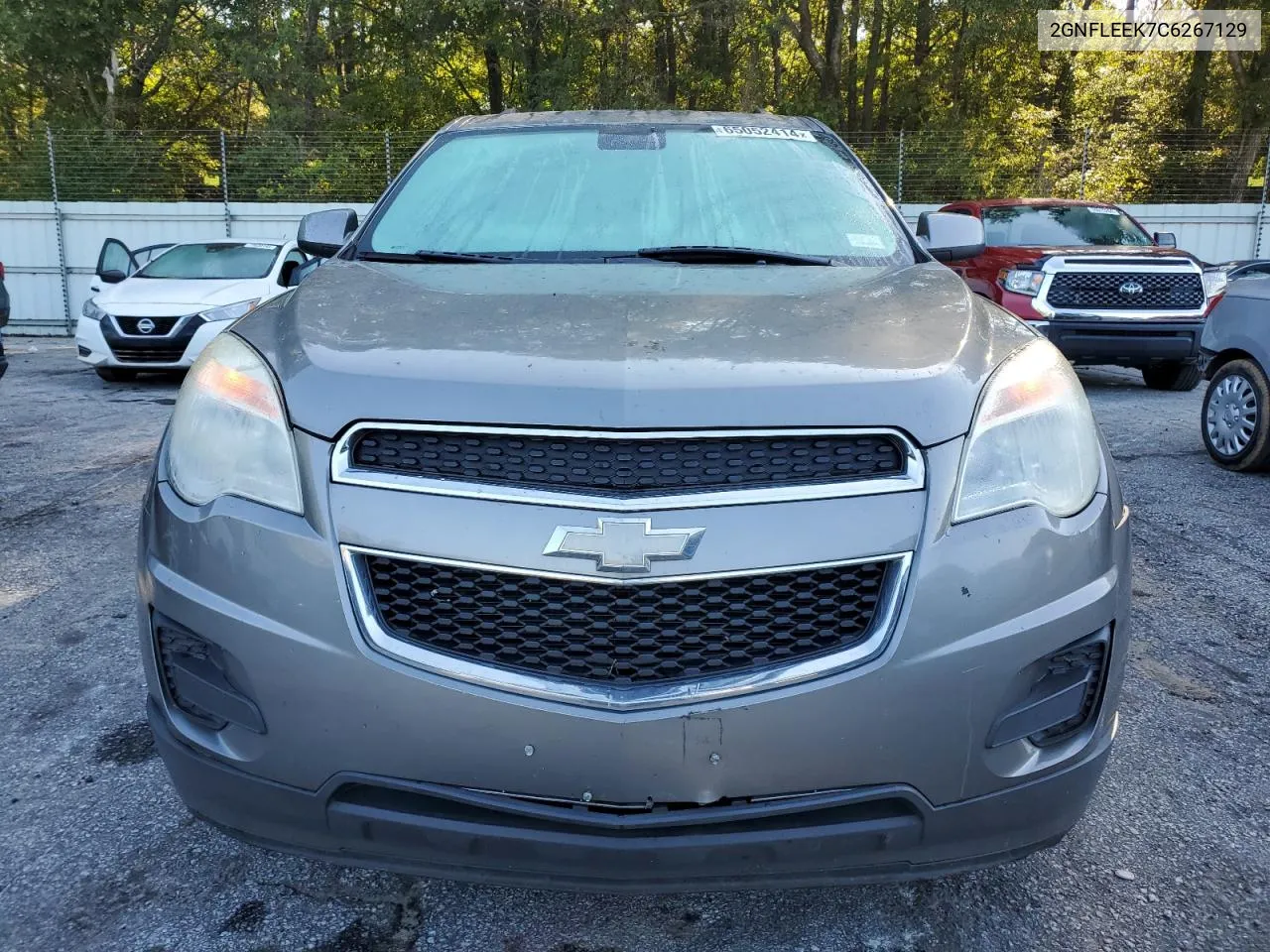 2012 Chevrolet Equinox Lt VIN: 2GNFLEEK7C6267129 Lot: 65052414