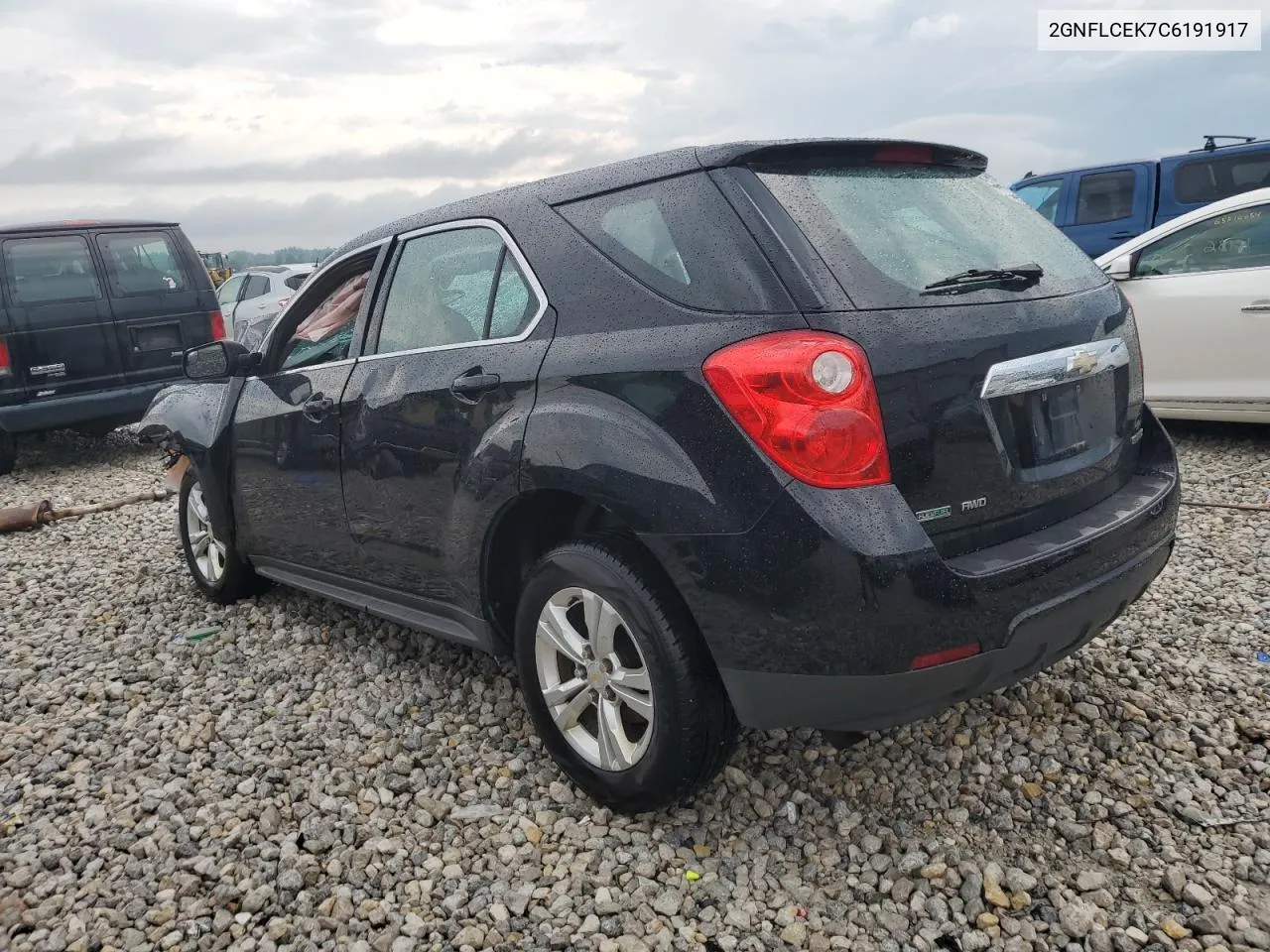 2012 Chevrolet Equinox Ls VIN: 2GNFLCEK7C6191917 Lot: 65764954