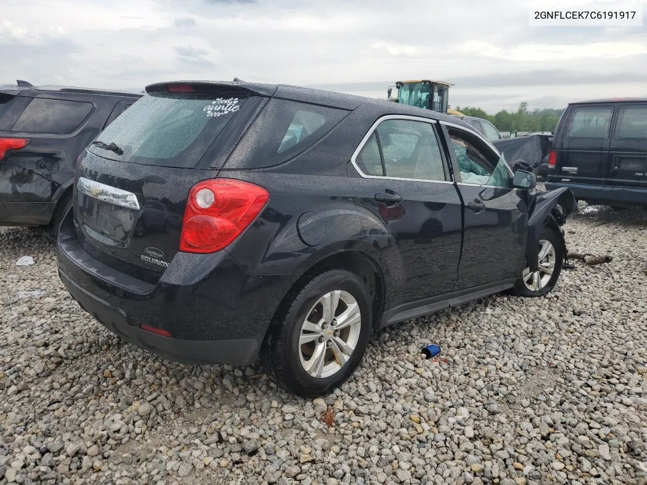 2012 Chevrolet Equinox Ls VIN: 2GNFLCEK7C6191917 Lot: 65764954