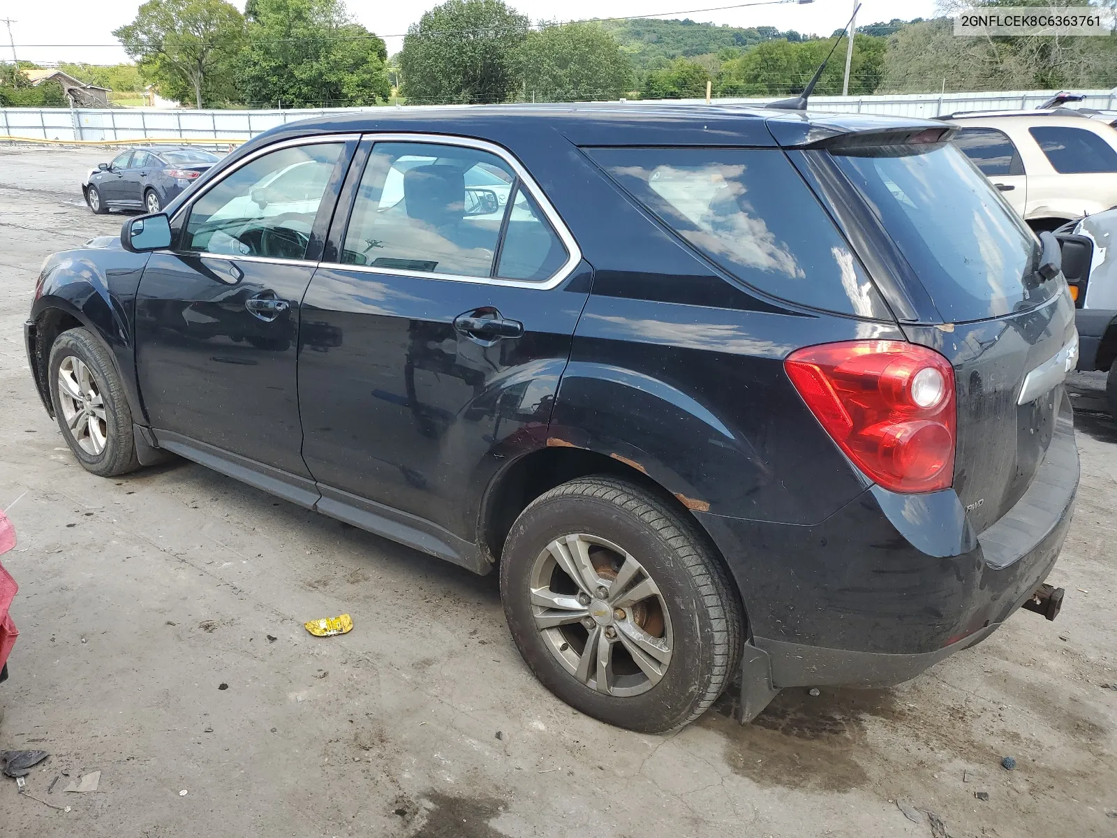 2012 Chevrolet Equinox Ls VIN: 2GNFLCEK8C6363761 Lot: 66338264