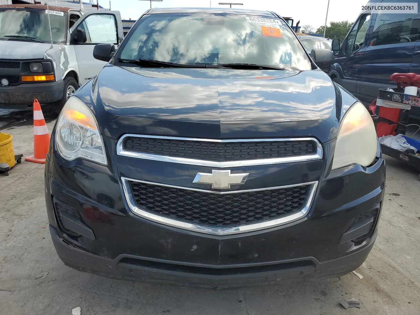 2012 Chevrolet Equinox Ls VIN: 2GNFLCEK8C6363761 Lot: 66338264