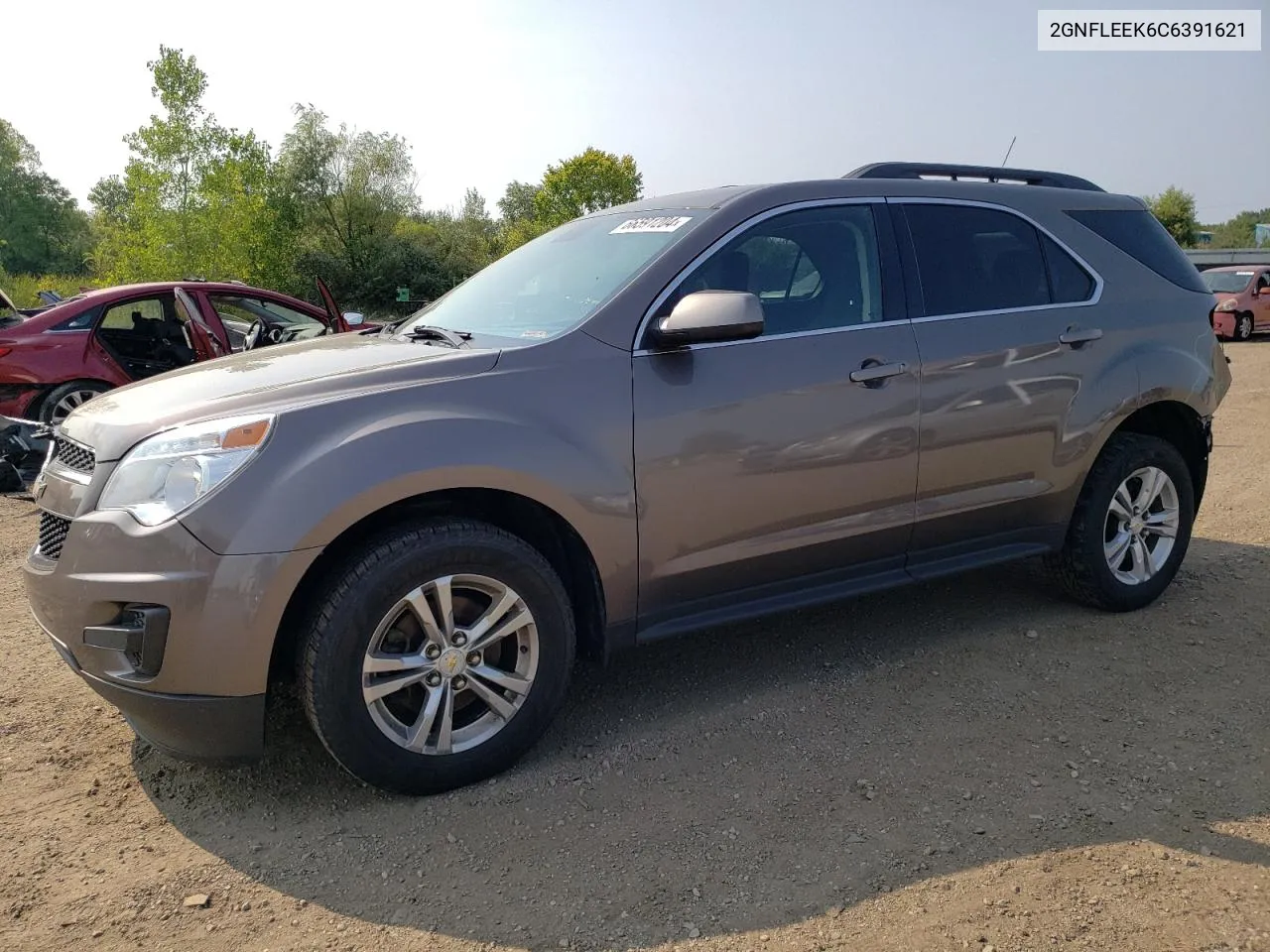 2012 Chevrolet Equinox Lt VIN: 2GNFLEEK6C6391621 Lot: 66591204